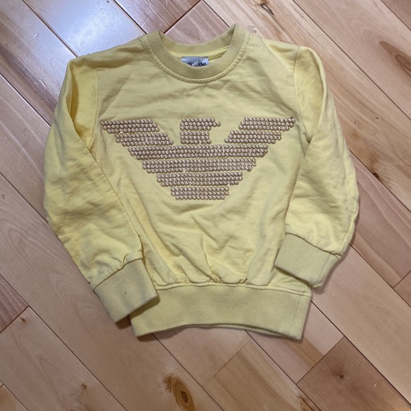 Armani Junior Sweatshirt Crewneck size 36 months (size 3T) - Picture 5 of 5